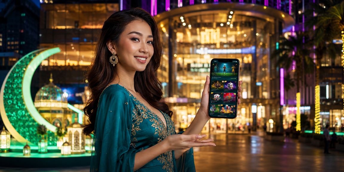 Aplikasi kasino mudah alih rs3 semasa Hari Raya dengan reka bentuk perayaan